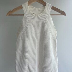 Loft Knitted Halter Tank Top